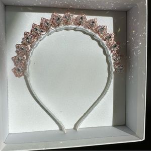 Rachel Chaprunne handmade crystal vintage style wedding crown
